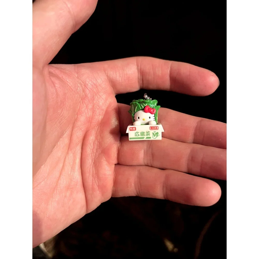Sanrio Hello Kitty Hiroshimana Version Netsuke Hiroshima Cabbage Charm